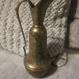 Elegant Brass Decorative Pitcher